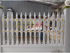 Hàng rào bê tông đẹp mang phong cách Châu Âu