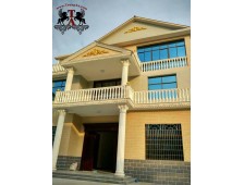 Ngôi nhà sang trọng hơn với mẫu lan can đẹp giả gỗ